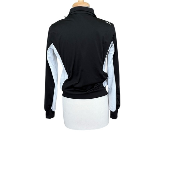 New Puma AGILE Black and White Track Jacket Size Small - Picture 4 of 10